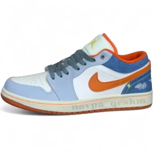 کتونی نایک ایر جردن وان پاریس ویتنام Nike Air Jordan1 Paris آبی