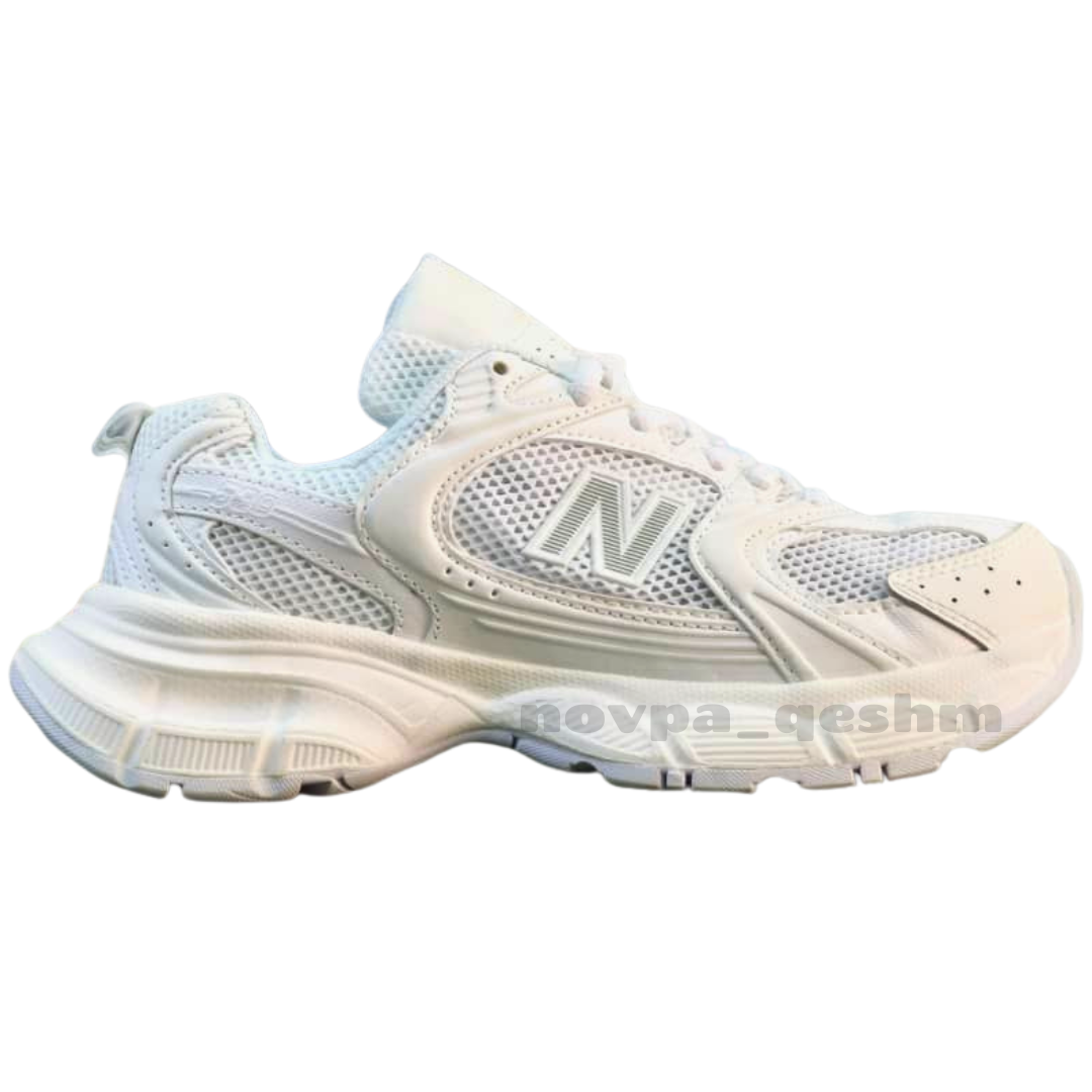 کفش کتونی نیوبالانس ۵۳۰v۳ با زیره بالنسیاگا newbalance 530 v3 balenciaga سفید