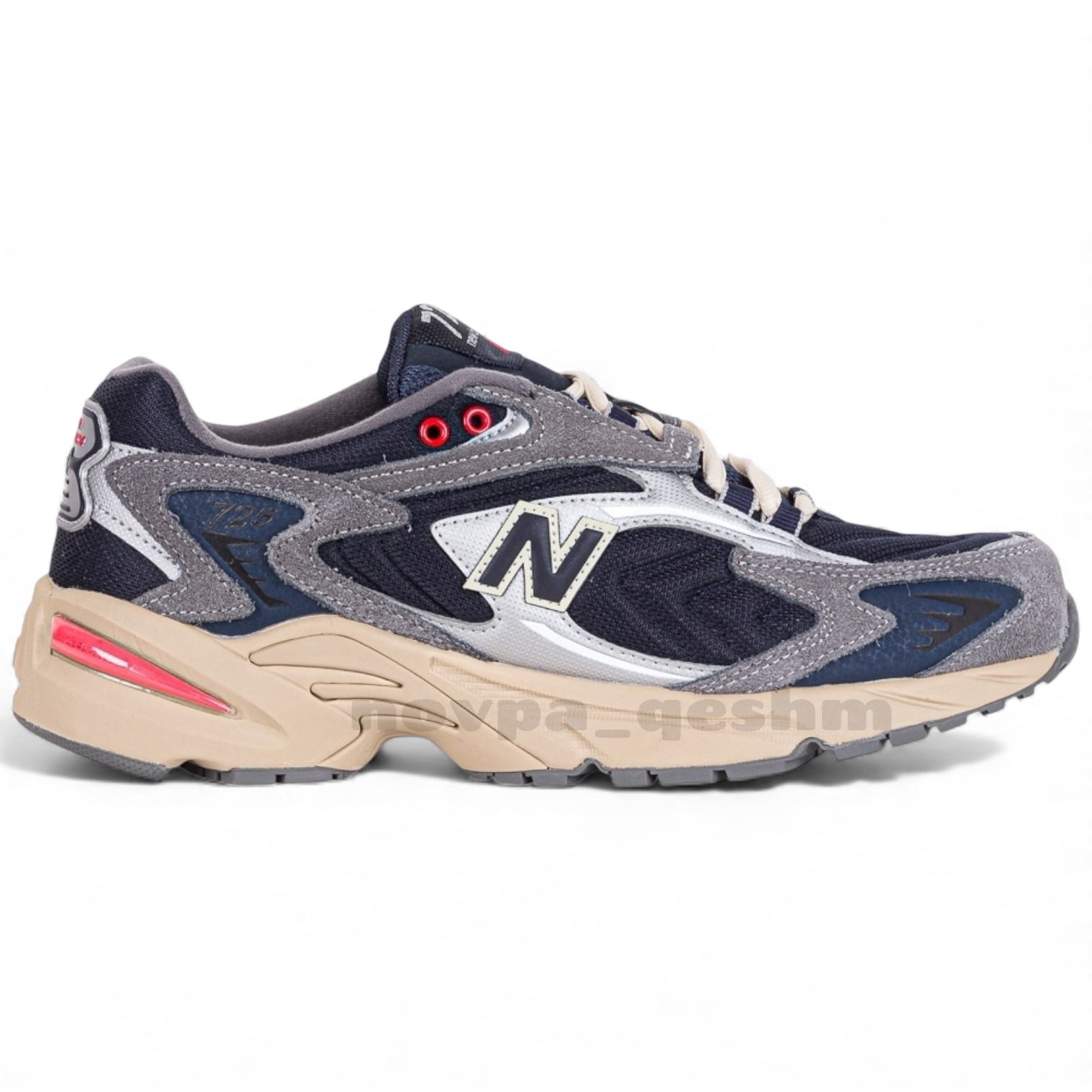 کفش کتونی نیوبالانس 725 ویتنام - New Balance 725 سرمه ای
