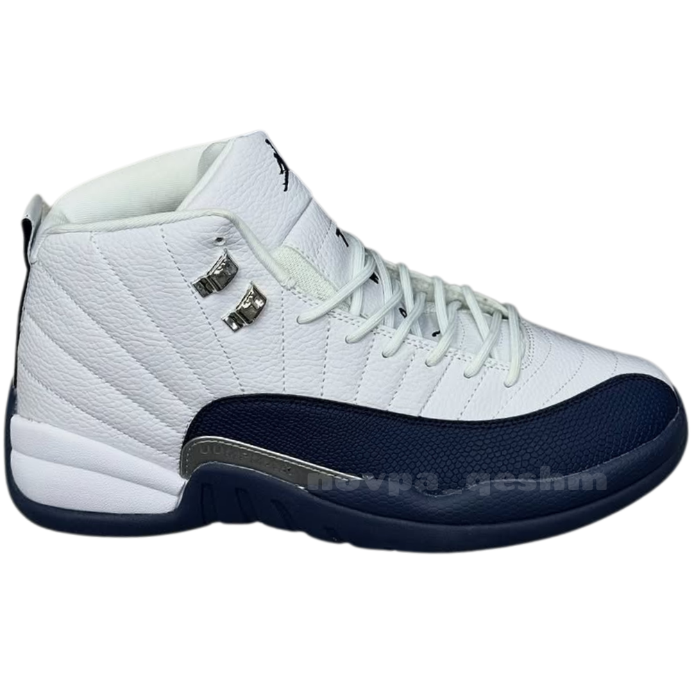 کفش کتونی نایک ایر جردن 12 رترو | Nike Air Jordan 12 Retro سفید سرمه ای