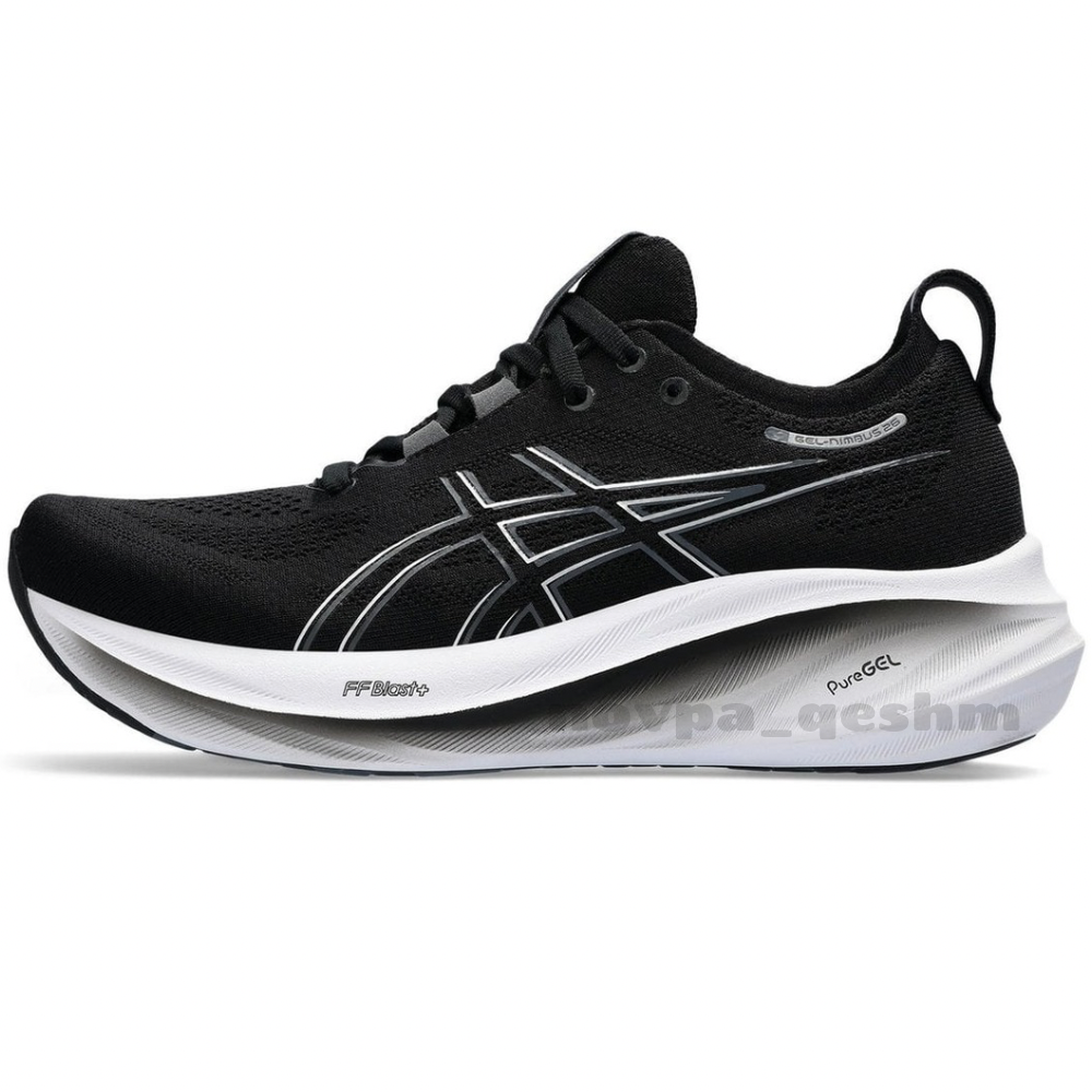 کفش کتونی اسیکس ژل نیمباس26 رانینگ مردانه | asics Gel-Nimbus 26 runningمشکی