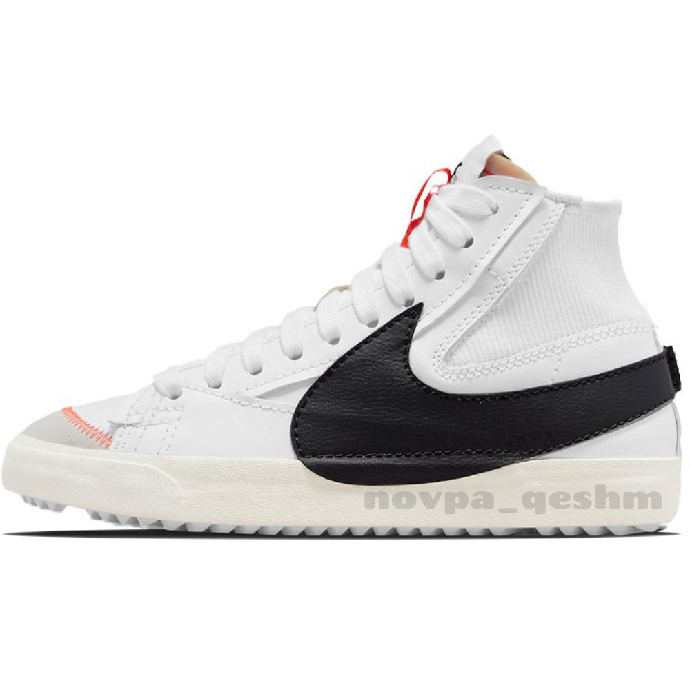 کفش کتونی نایک بلیزر ساقدار مید 77 جامبو Nike Blazer Mid 77 JUMBO سفید