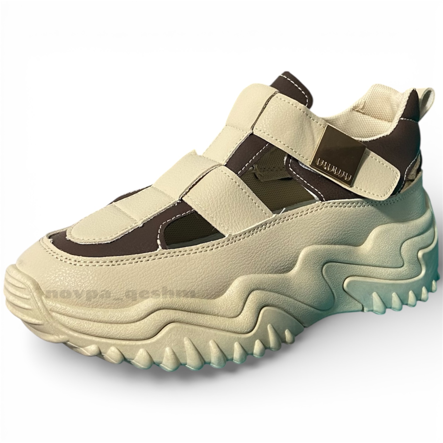 کفش صندل طبی لژدار Women’s Platform Sandal’s قهوه ای