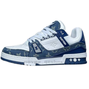 کفش کتونی لویی ویتون ترینر سوپر فول مستر LOUIS VUITTON TRAINER آبی