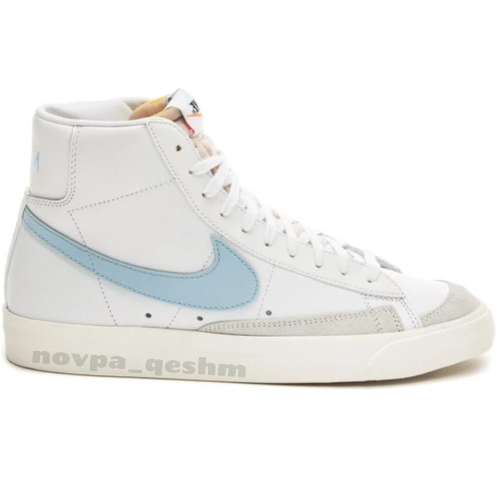 کفش کتونی نایک بلیزر ساقدار مید 77 وینتیج Nike Blazer Mid 77 Vintage آبی