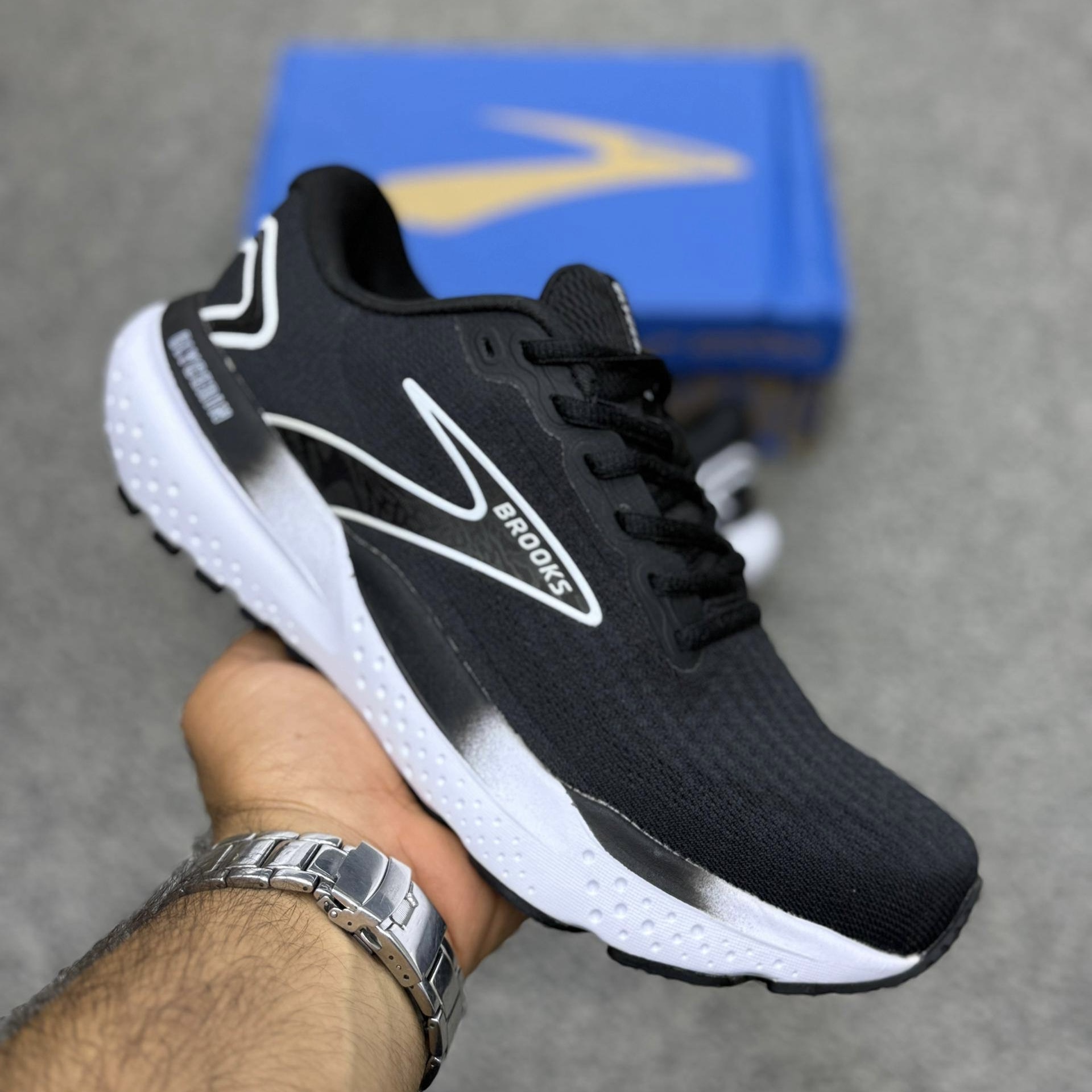 کفش کتونی رانینگ بروکس گلیسیرین 21 Brooks Glycerin مشکی