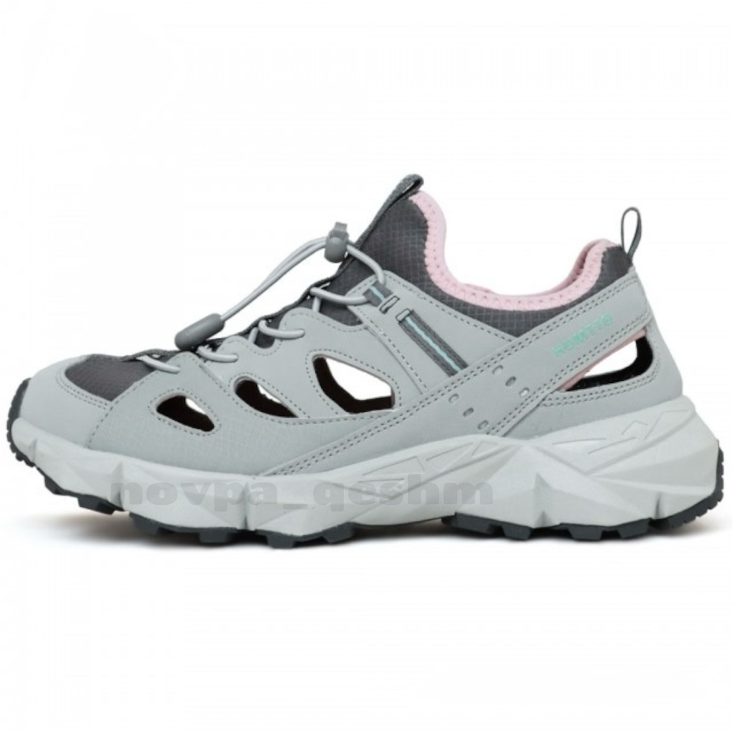 کفش صندل لژدار پیاده روی زنانه هامتو Humtto women's sandal طوسی