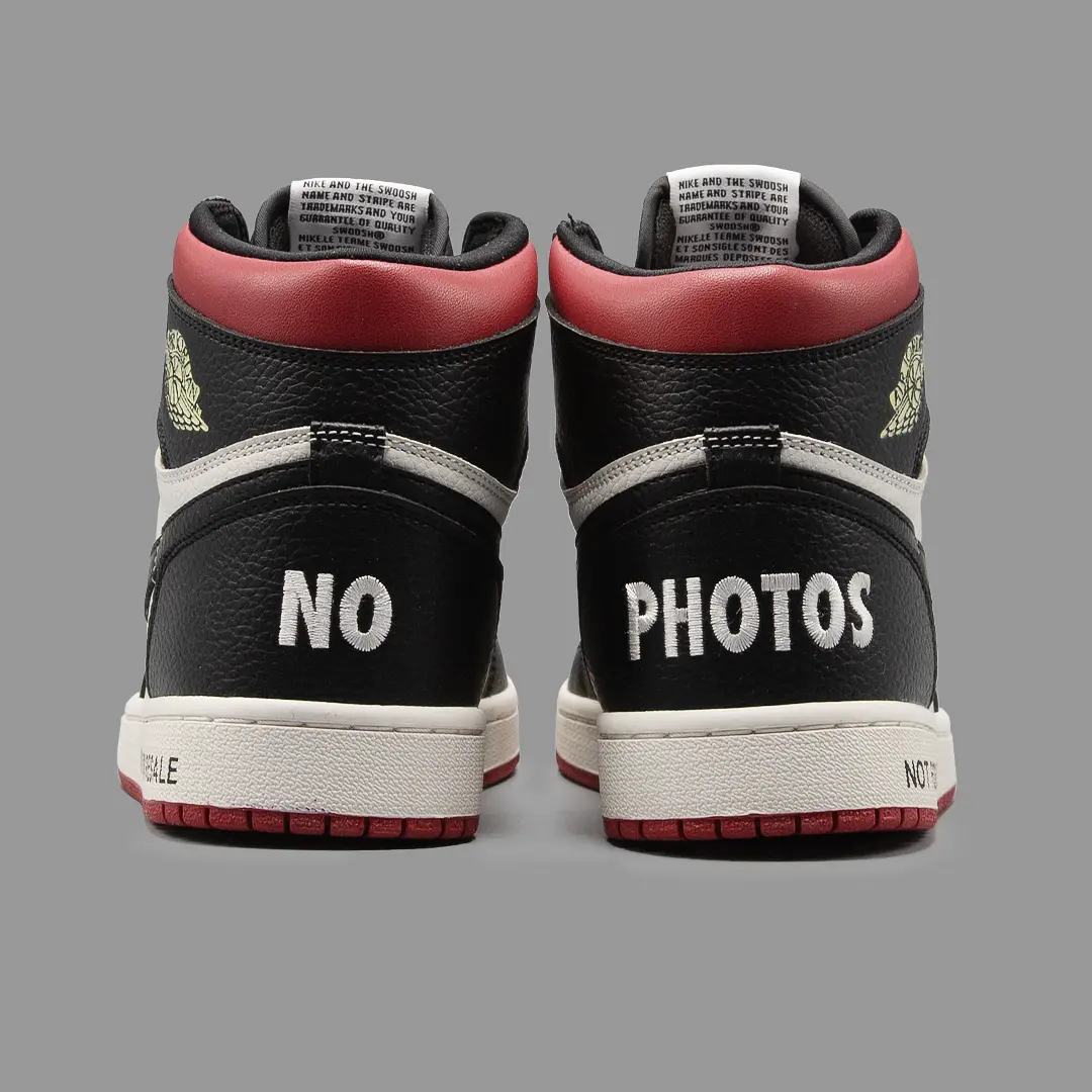کفش کتونی نایک جردن ساقدار نات فوتو Air Jordan 1 Retro High OG NRG Not For Resale