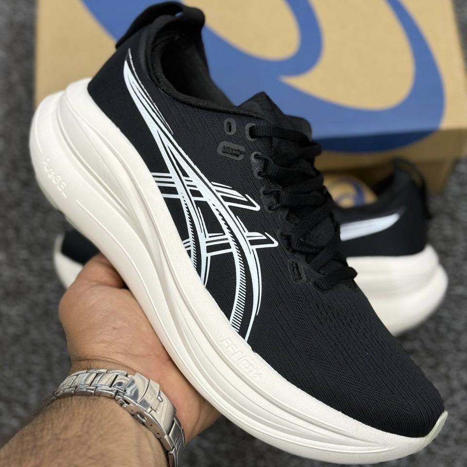 کفش کتونی اسیکس ژل نیمباس ASICS GEL-NIMBUS 28 مشکی