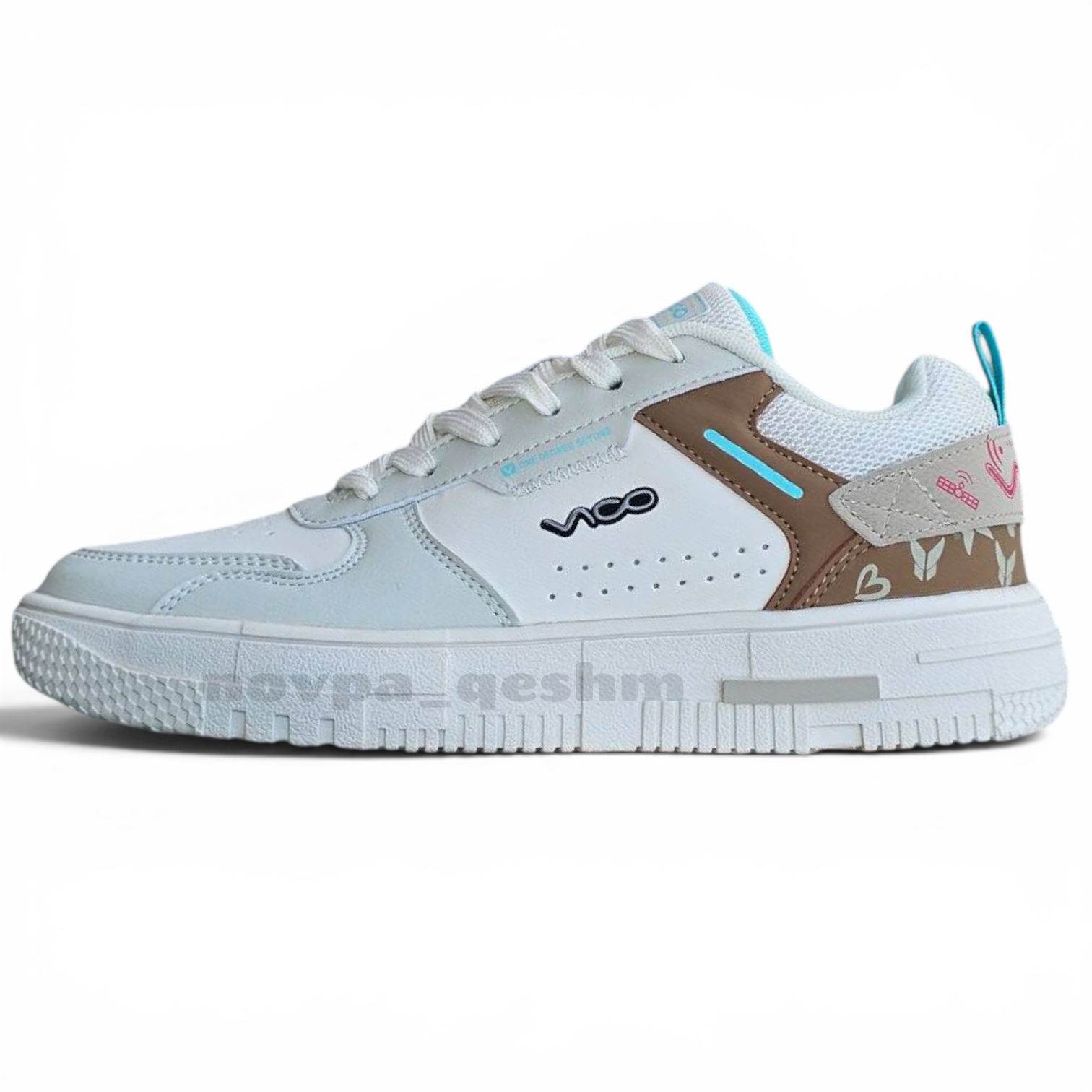 کتونی ونس زنانه ویکو Womens Vans Vico sneakers مشکی قهوه ای