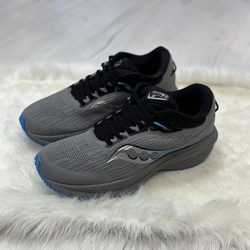 کفش کتونی مردانه ساکونی تریومف Saucony Triumph 21 طوسی آبی