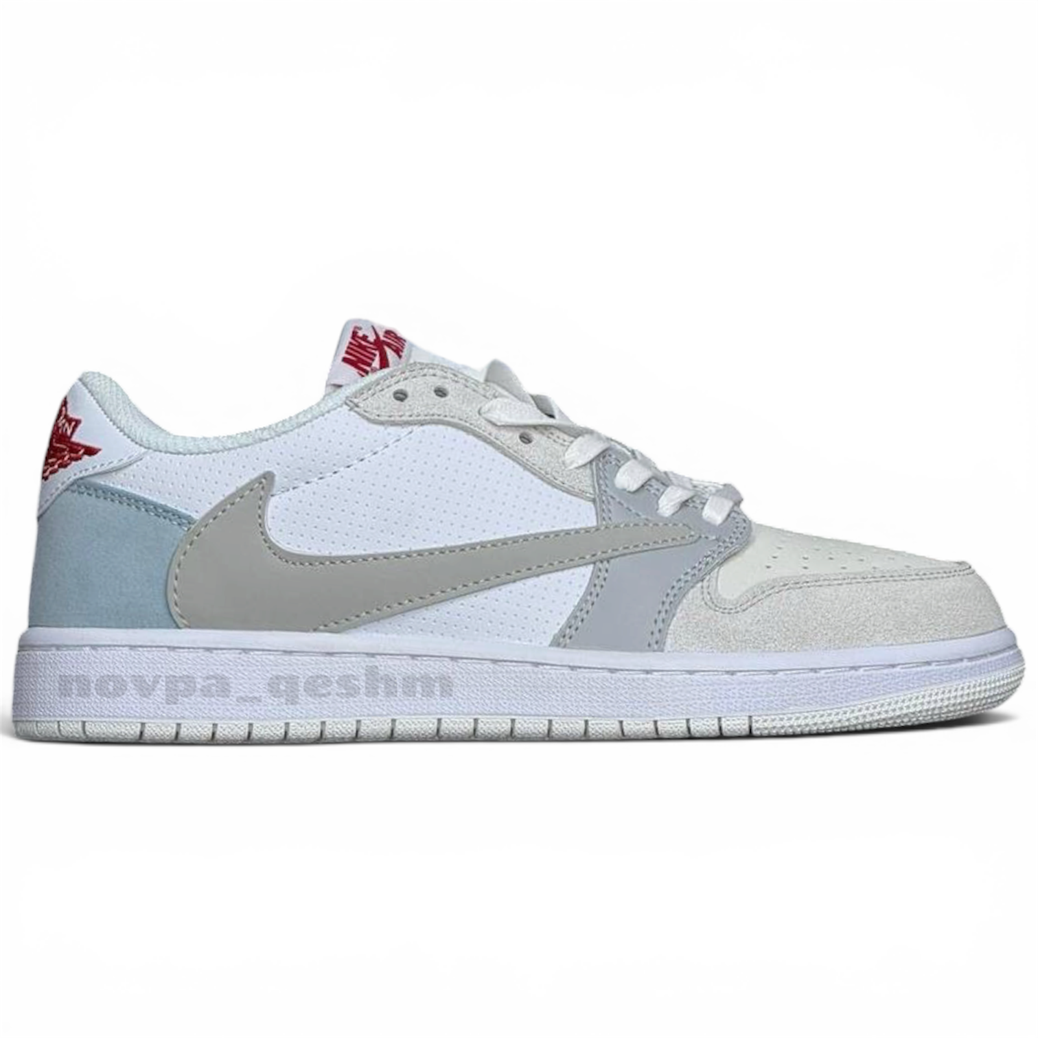 کفش کتونی نایک ایر جردن 1 لو تراویس اسکات پاریس NIKE AIR JORDAN 1 LOW TRAVIS SCOTT PARIS