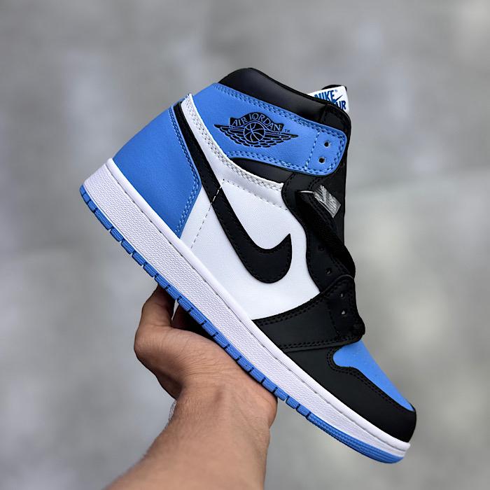کفش کتونی نایک ایر جردن 1 یونیورسیتی آبی | 'NIKE AIR JORDAN 1 Hight 'University Blue