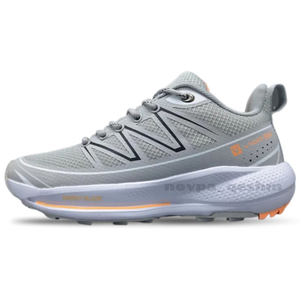 کفش کتونی کوهنوردی و طبیعت گردی زنانه ویکو Vico Running Shoes طوسی نارنجی