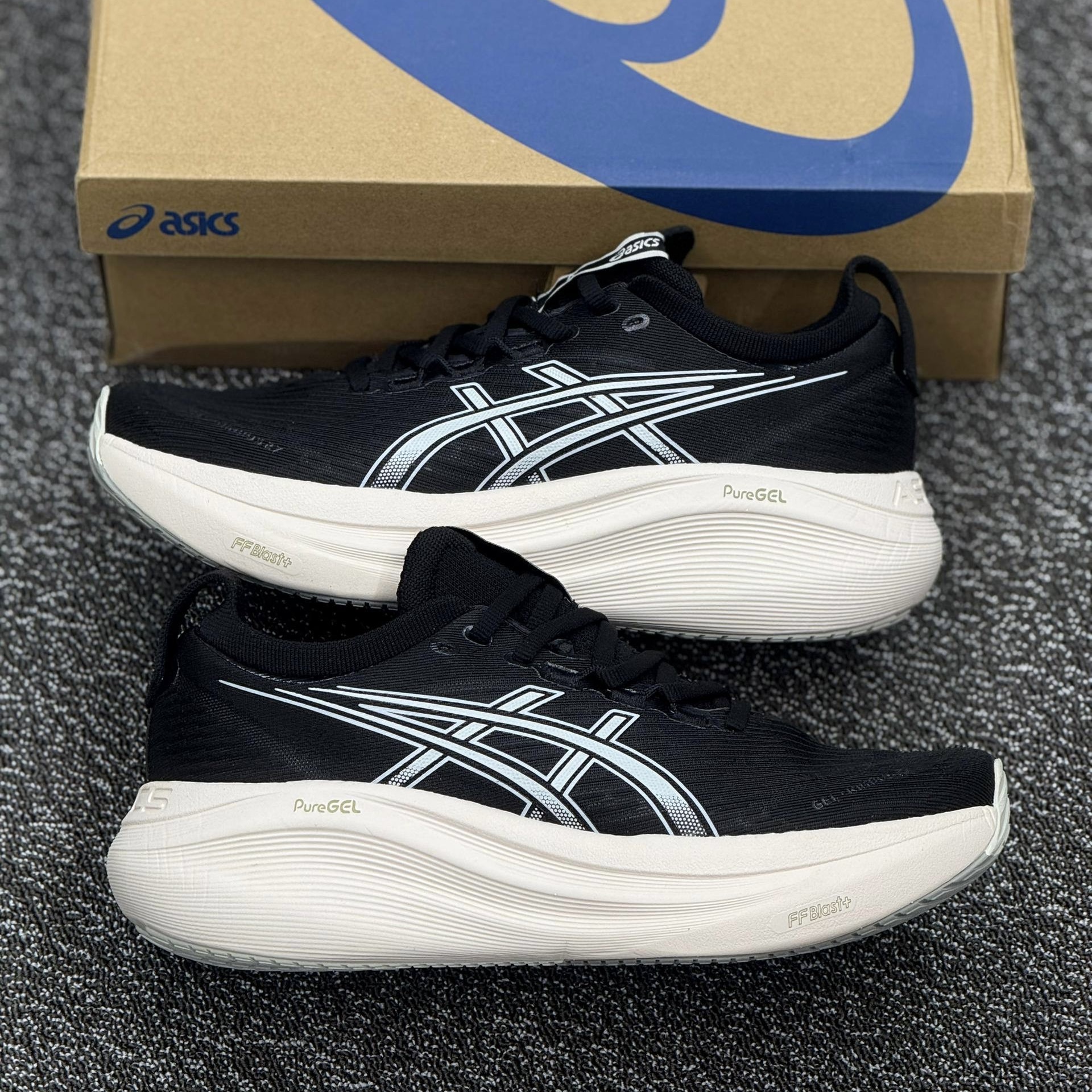 کفش کتونی مردانه اسیکس ژل نیمباس ASICS GEL-NIMBUS 27 مشکی