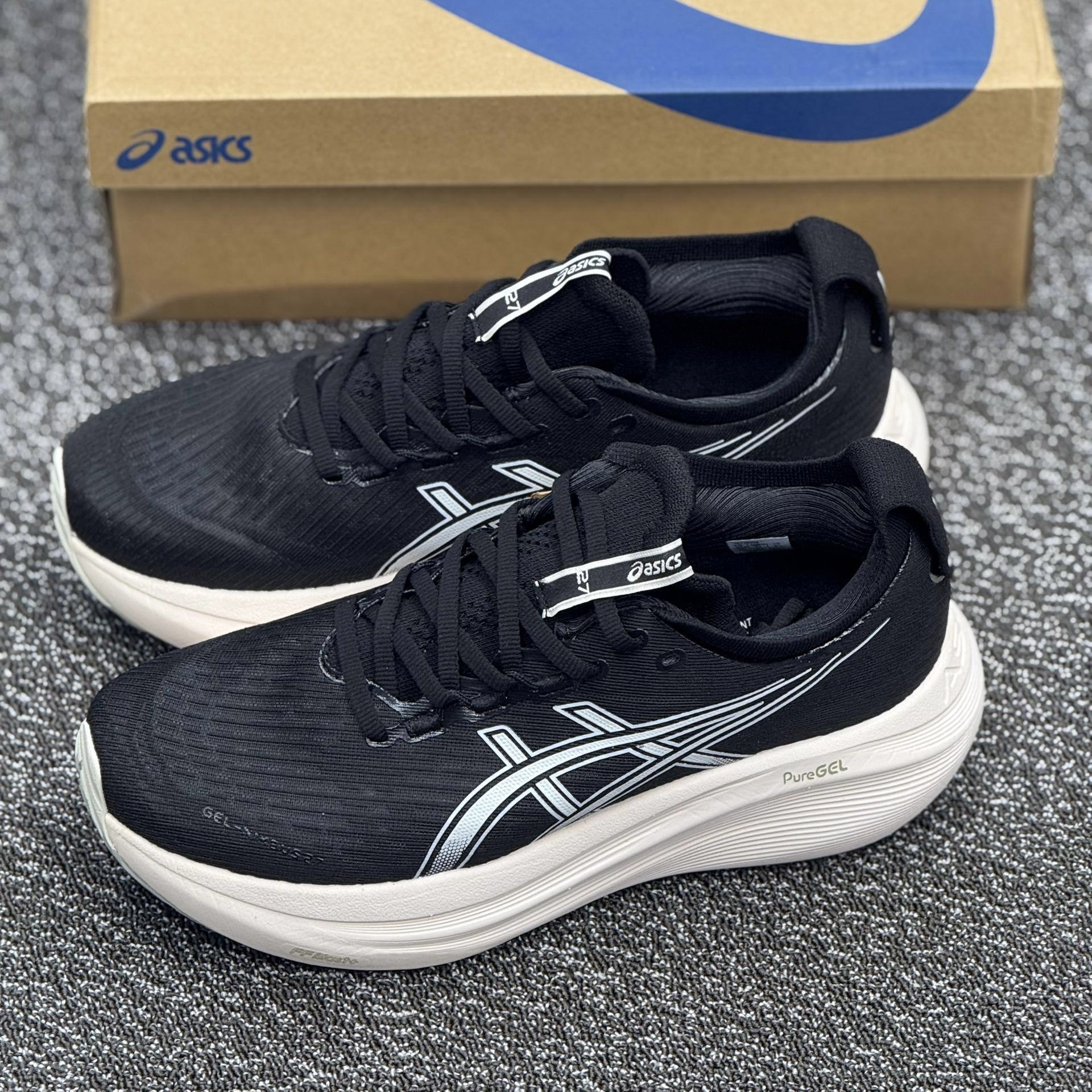 کفش کتونی مردانه اسیکس ژل نیمباس ASICS GEL-NIMBUS 27 مشکی