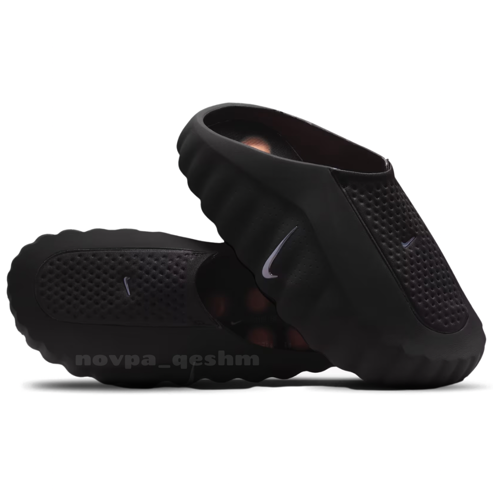 اسلیپر کراکس نایک مایند رویه کتون Nike Mind 001 Mule new Summer men's Massage Slippers Crocs تمام مشکی