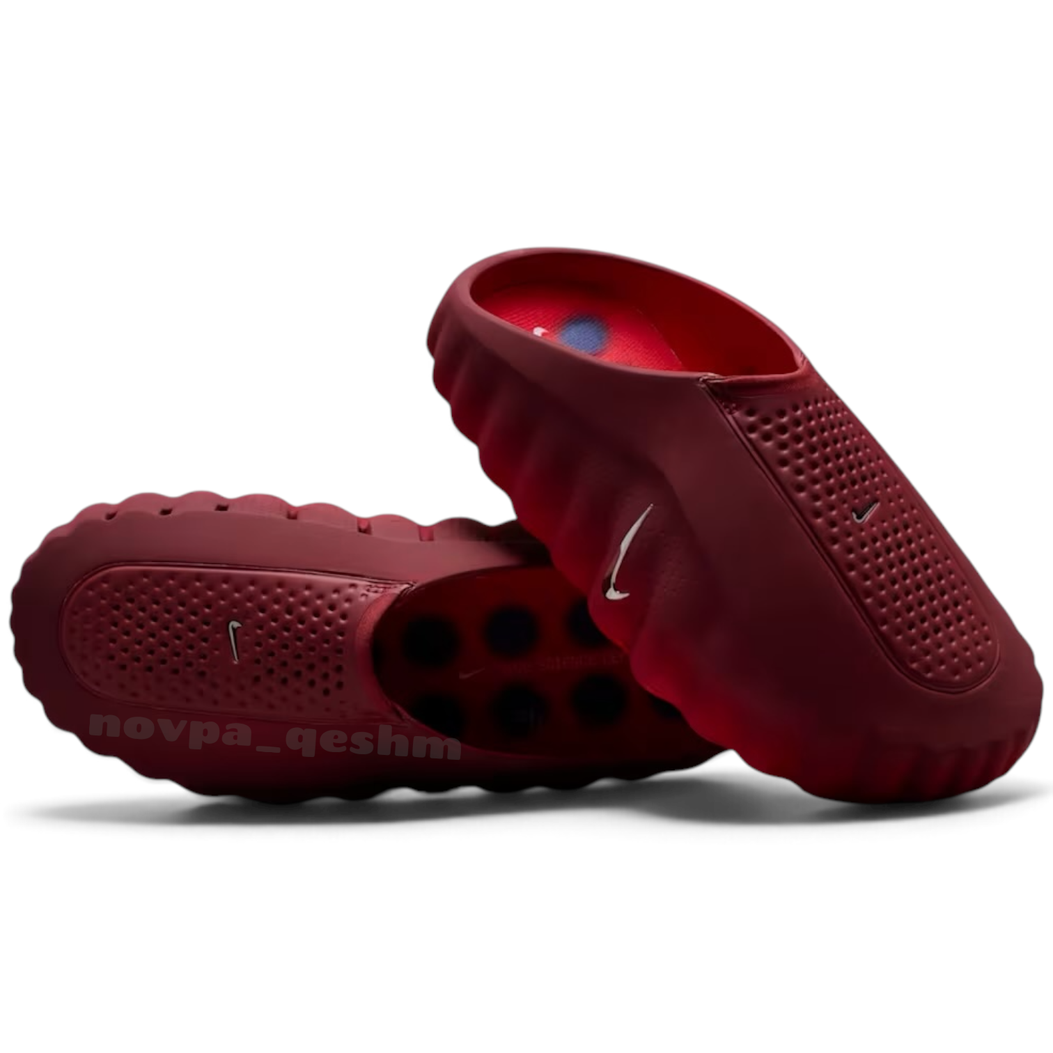 اسلیپر کراکس نایک مایند رویه کتون Nike Mind 001 Mule new Summer men's Massage Slippers Crocs قرمز