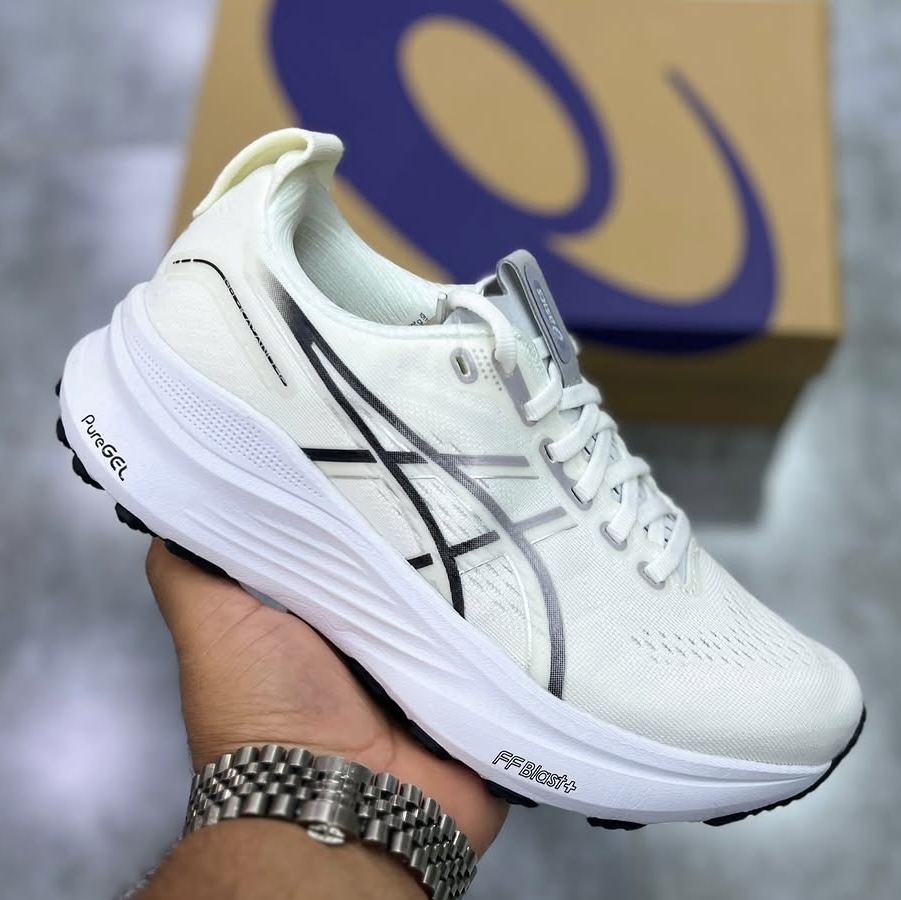 کفش کتونی رانینگ زنانه اسیکس ژل کایانو ASICS GEL-KAYANO 32 سفید