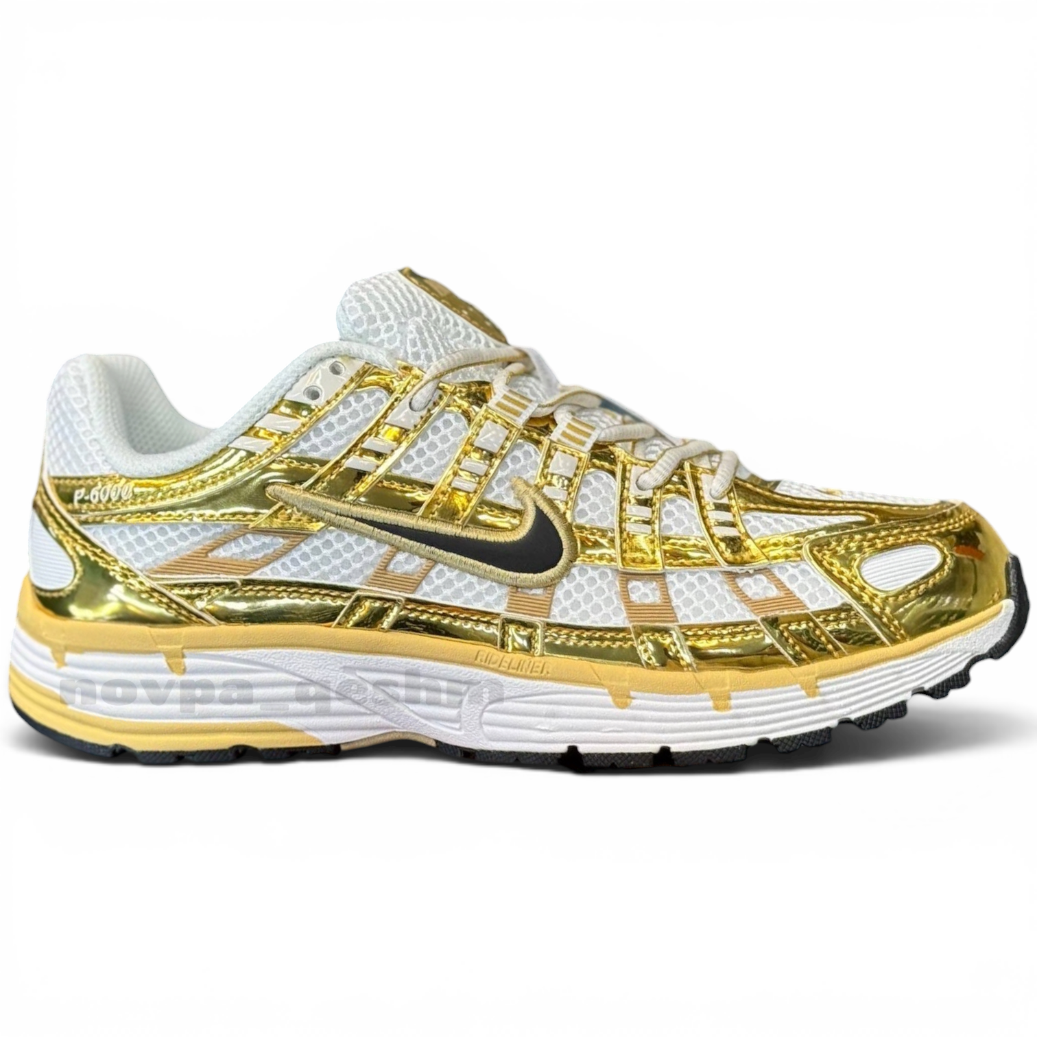 کفش کتونی زنانه نایک پی 6000 Nike p-6000 طلایی