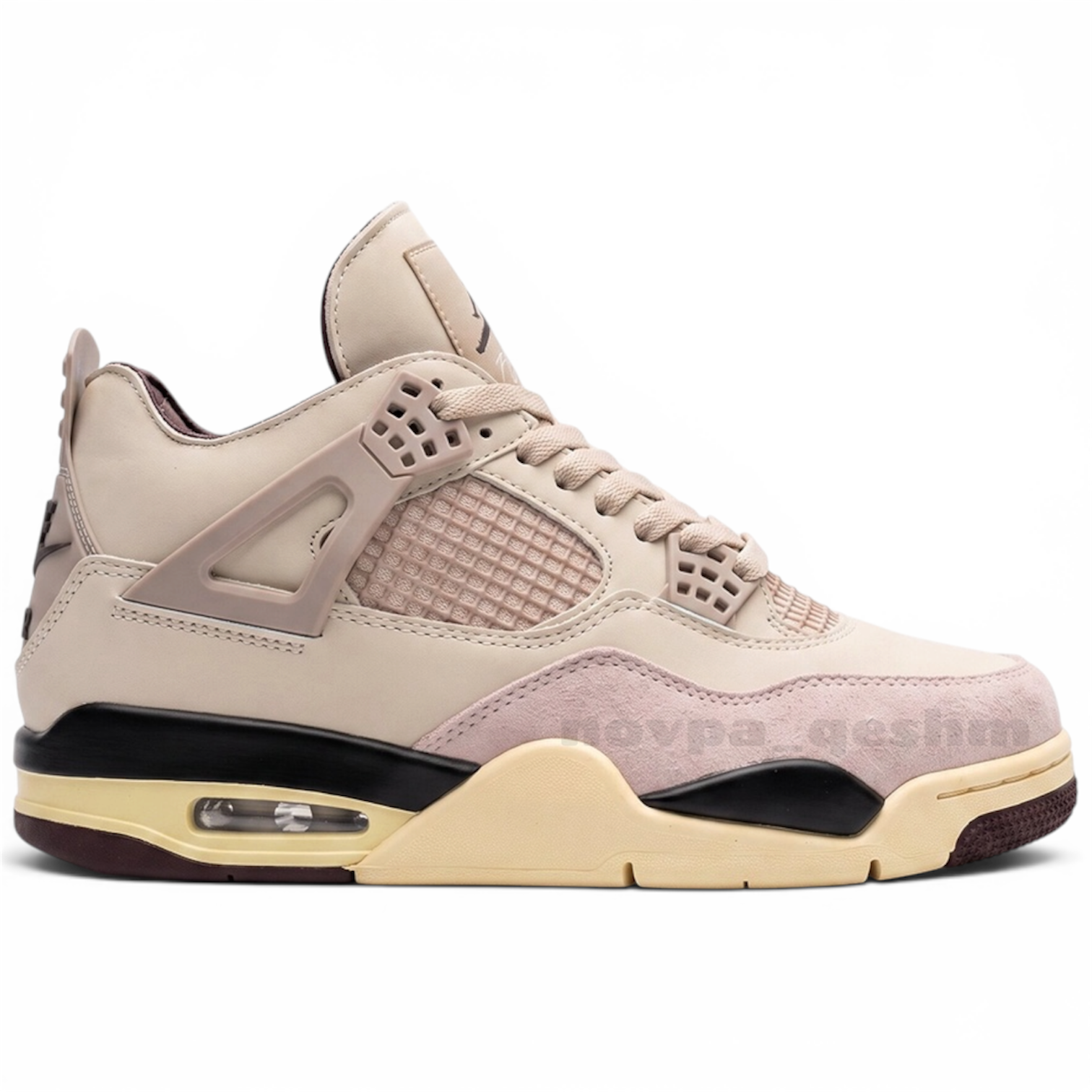 کفش کتونی مردانه نایک ایر جردن 4 رترو Nike Air Jordan 4 Retro کرم