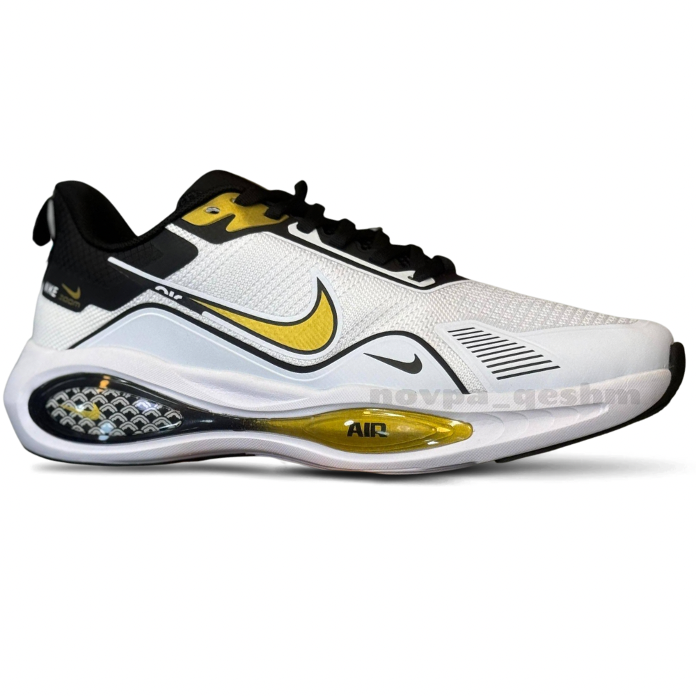 کفش کتونی مردانه نایک ایر زوم روولوشن Nike Air Zoom revolution سفید زرد