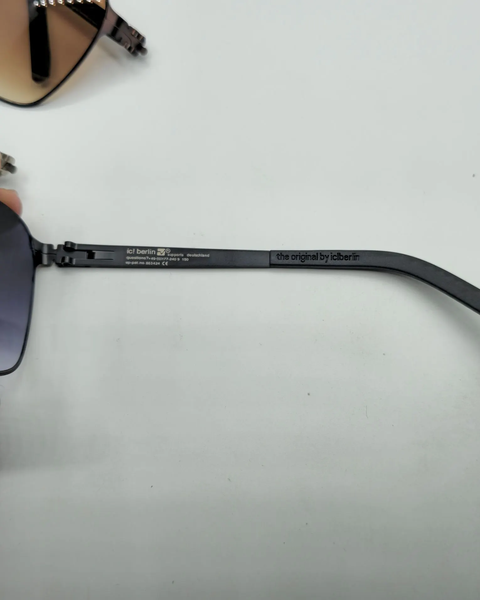 عینک آفتابی آیس برلین لگو بخار مدل IC berlin sunglasses T112