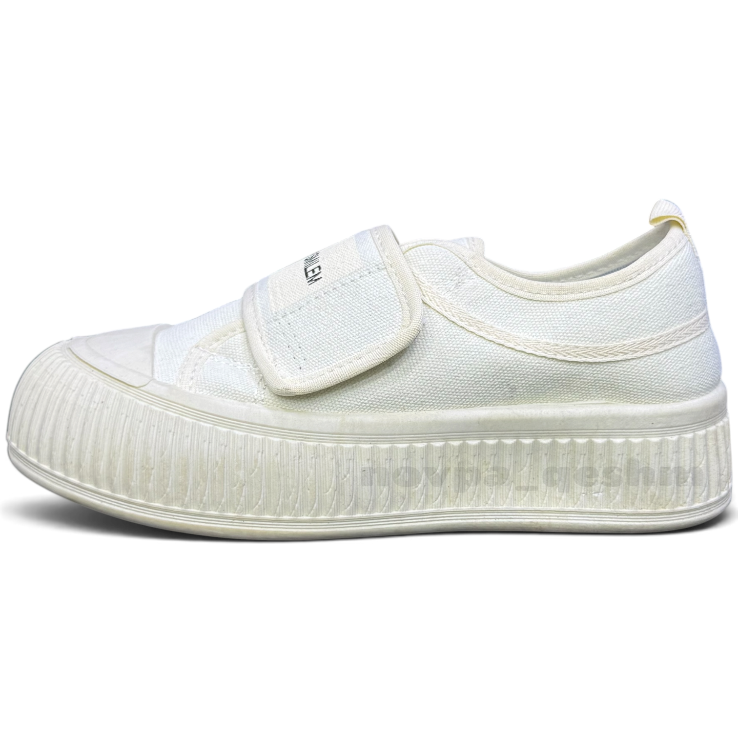 کتونی ونس زنانه چسبی برزنتی Women's Canvas Slippers سفید