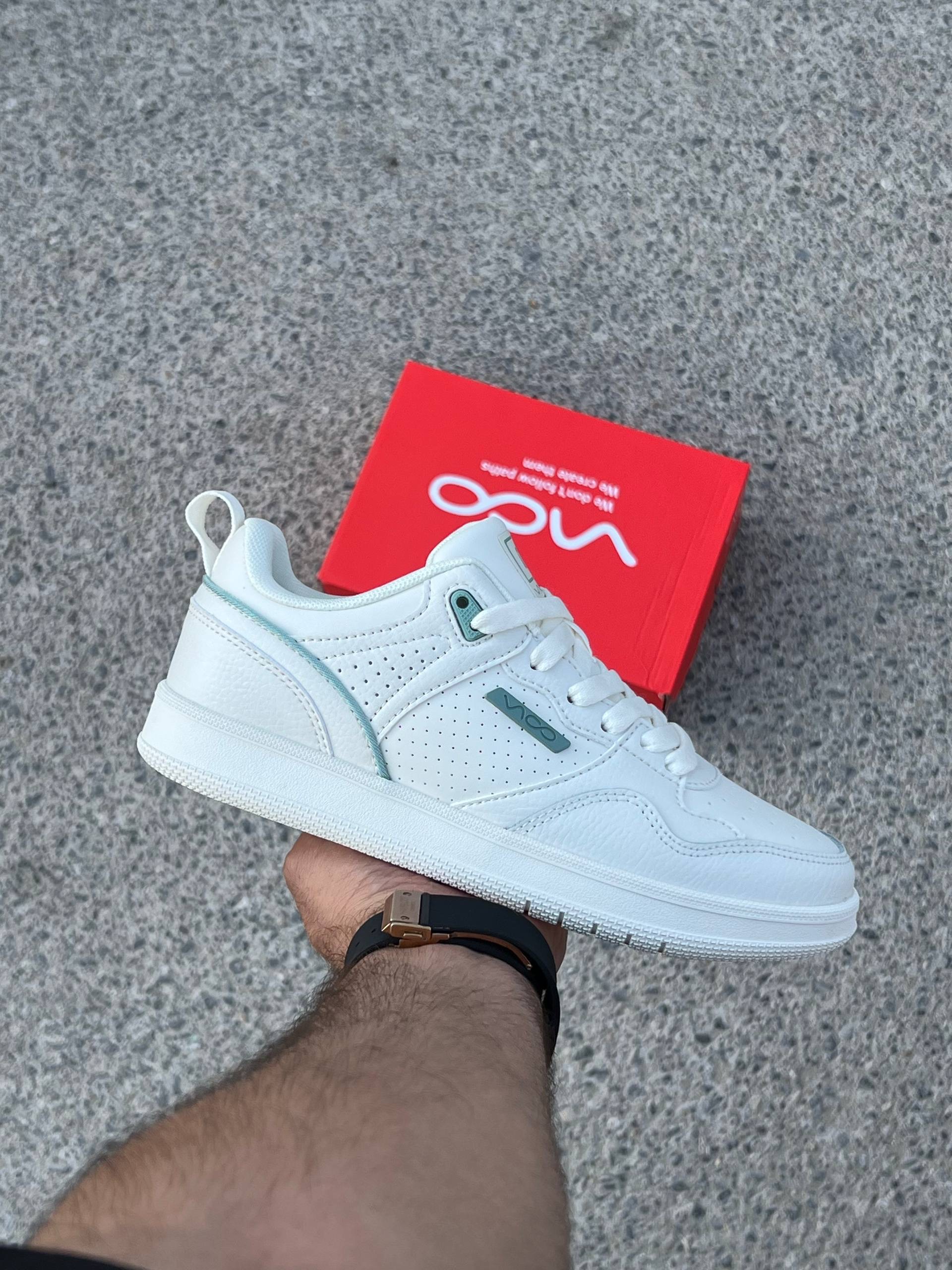 کتونی ونس زنانه کژوال ویکو Women's Vans Vico سفید سبز