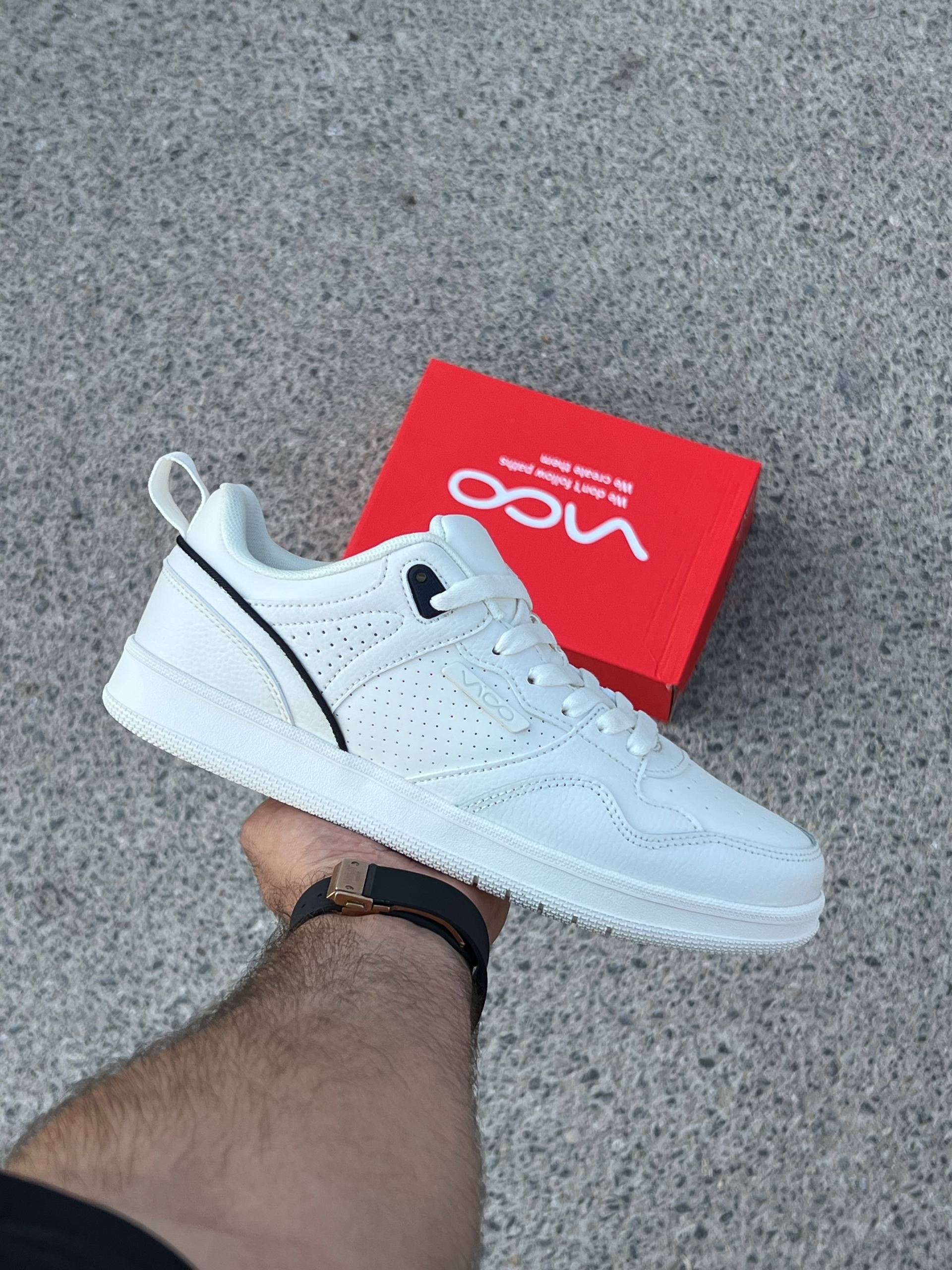 کتونی ونس مردانه کژوال ویکو Men's Vans Vico سفید مشکی