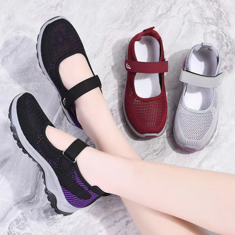 کفش صندل زنانه اسپرت طبی مدل چسبی Women's Summer Sandal