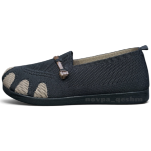 کفش لوفر تابستانه زنانه مدل پنجه گربه ای Women's Summer Loafer مشکی