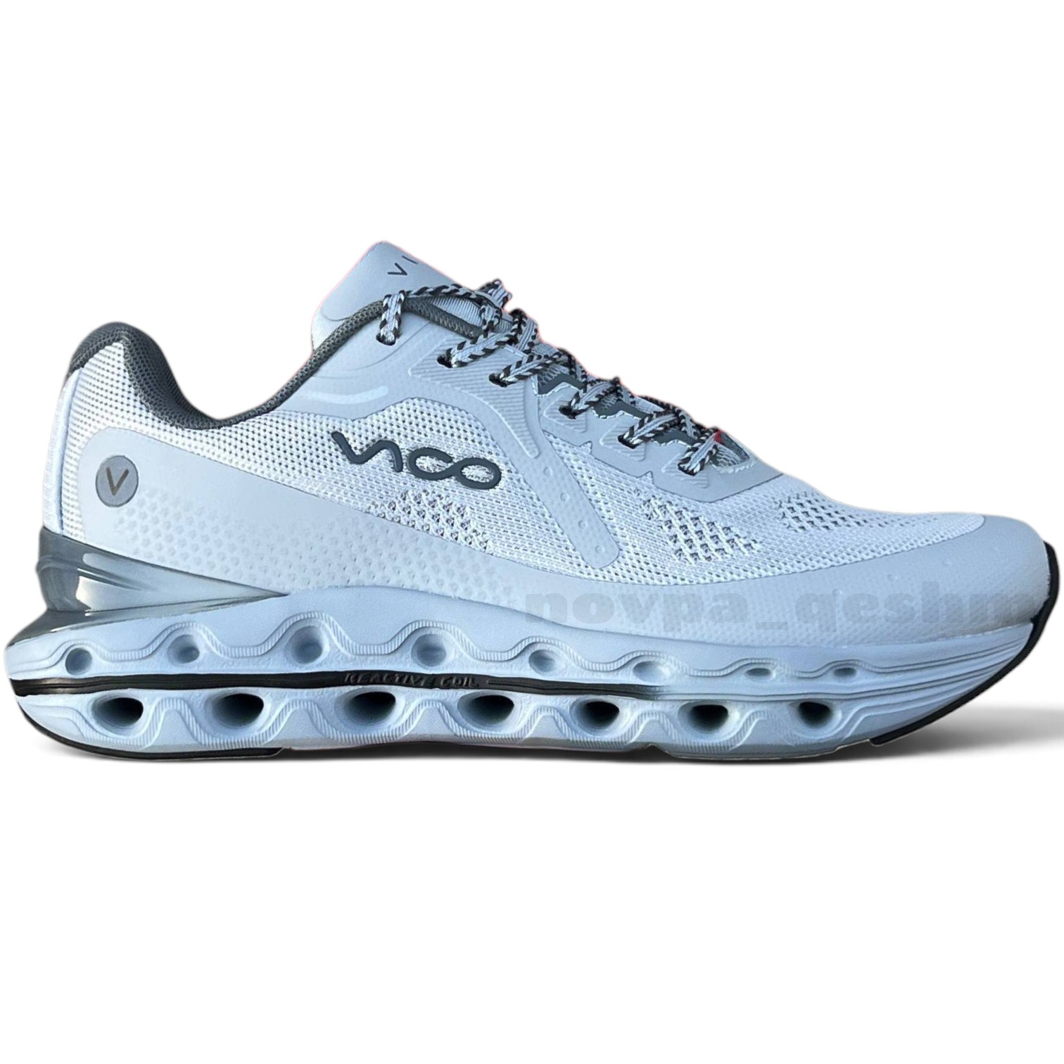 کفش کتونی رانینگ مردانه ری اکتیو کویل ویکو Men's Vico Reactive Coil Running Shoes طوسی سفید