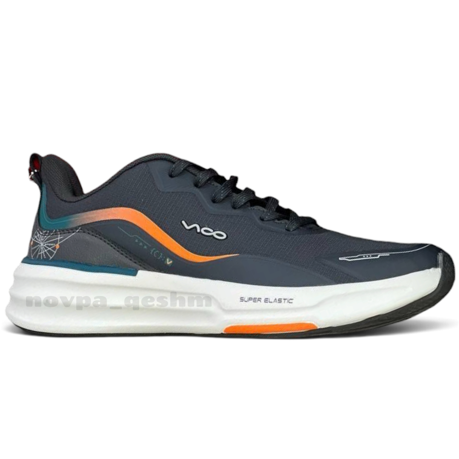 کفش کتونی رانینگ اورجینال ویکو مردانه Vico Running Super Elastic طوسی