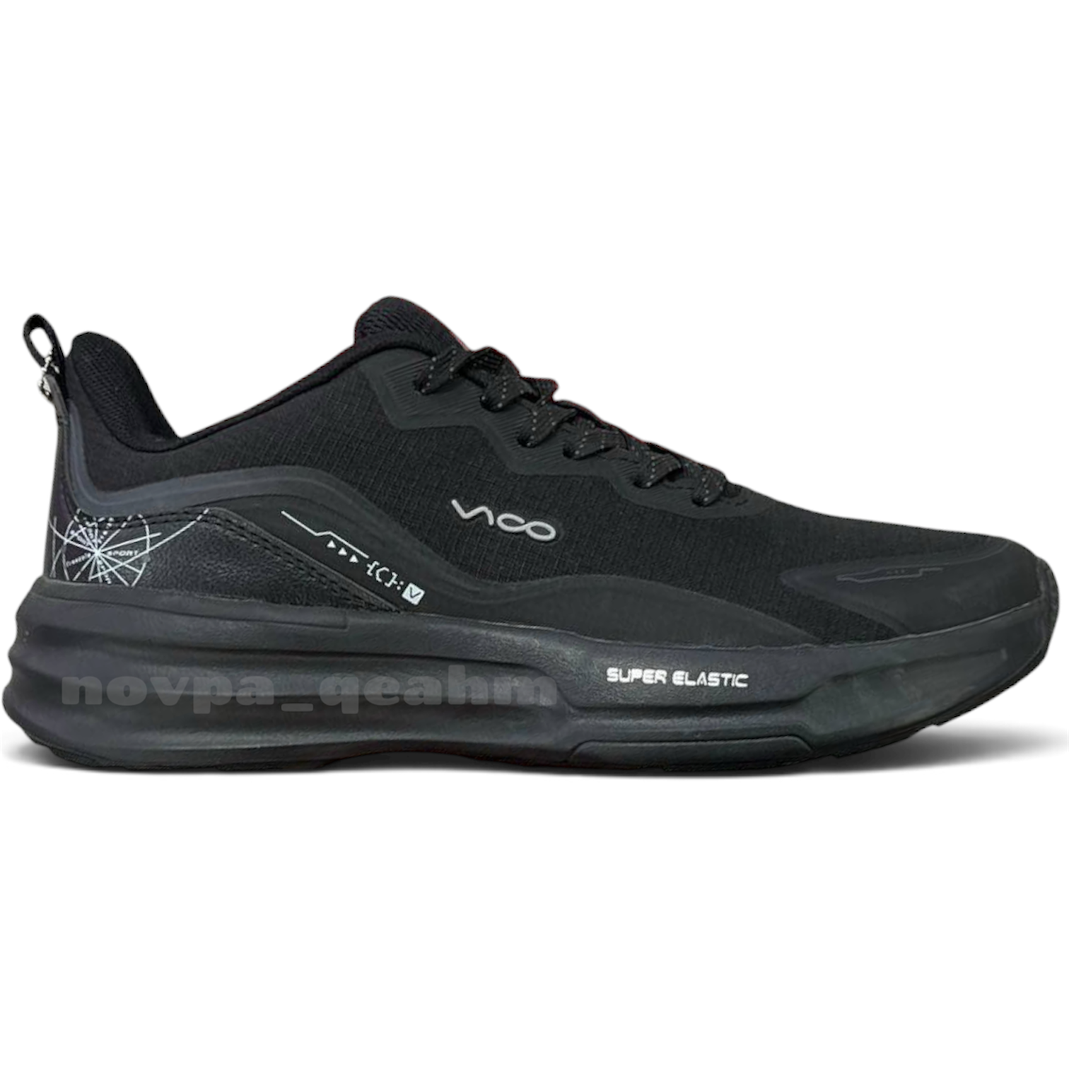 کفش کتونی رانینگ اورجینال ویکو مردانه Vico Running Super Elastic مشکی