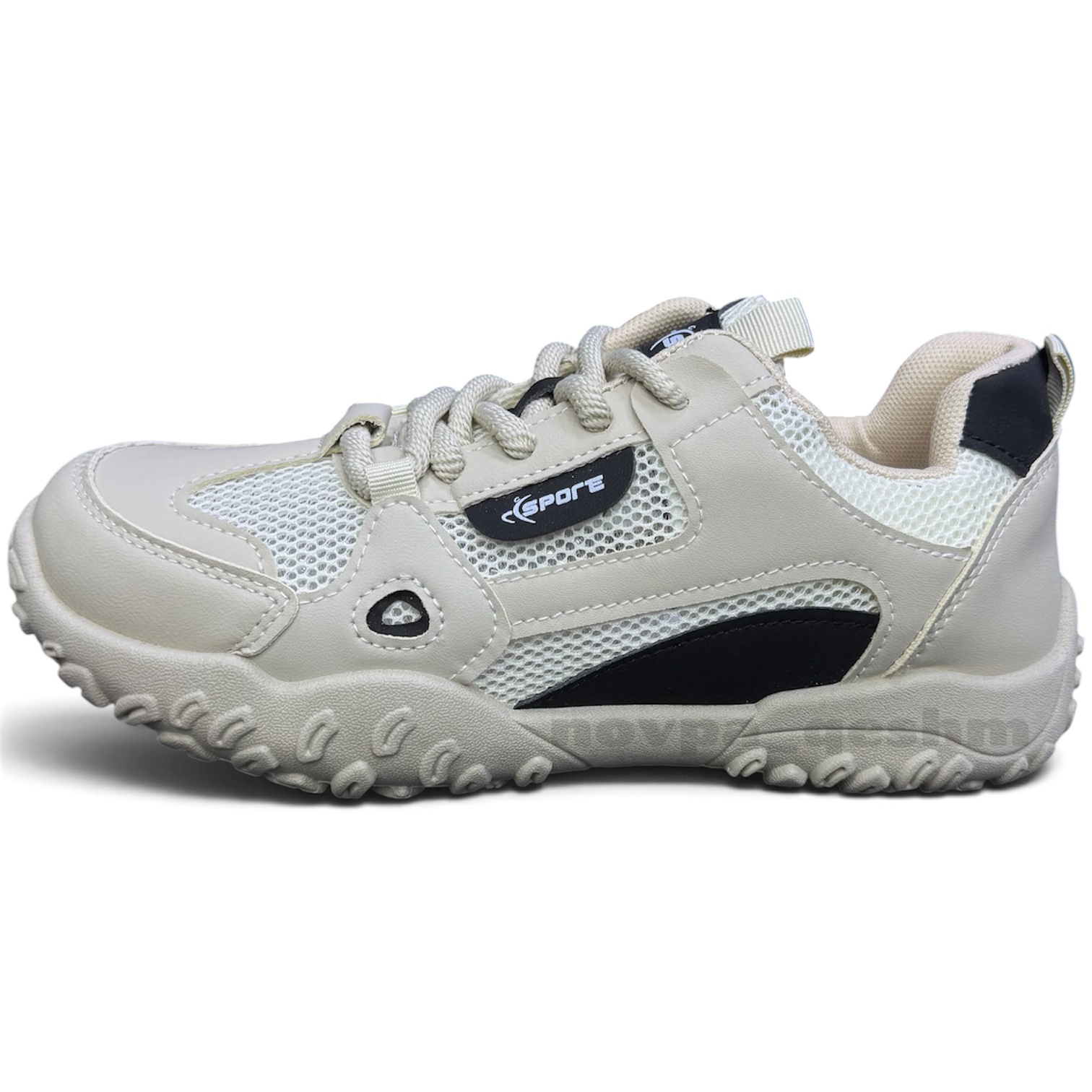کفش کتونی زنانه تابستانه تنفس پذیر Women's Platform Breathable Shoes مشکی