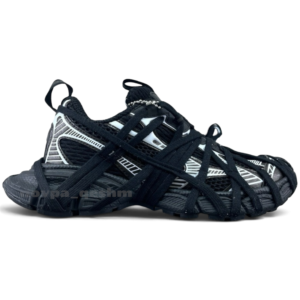 کفش کتونی زنانه مردانه بالنسیاگا 3 ایکس ال اسپایدر Balenciaga 3XL Spider مشکی سفید