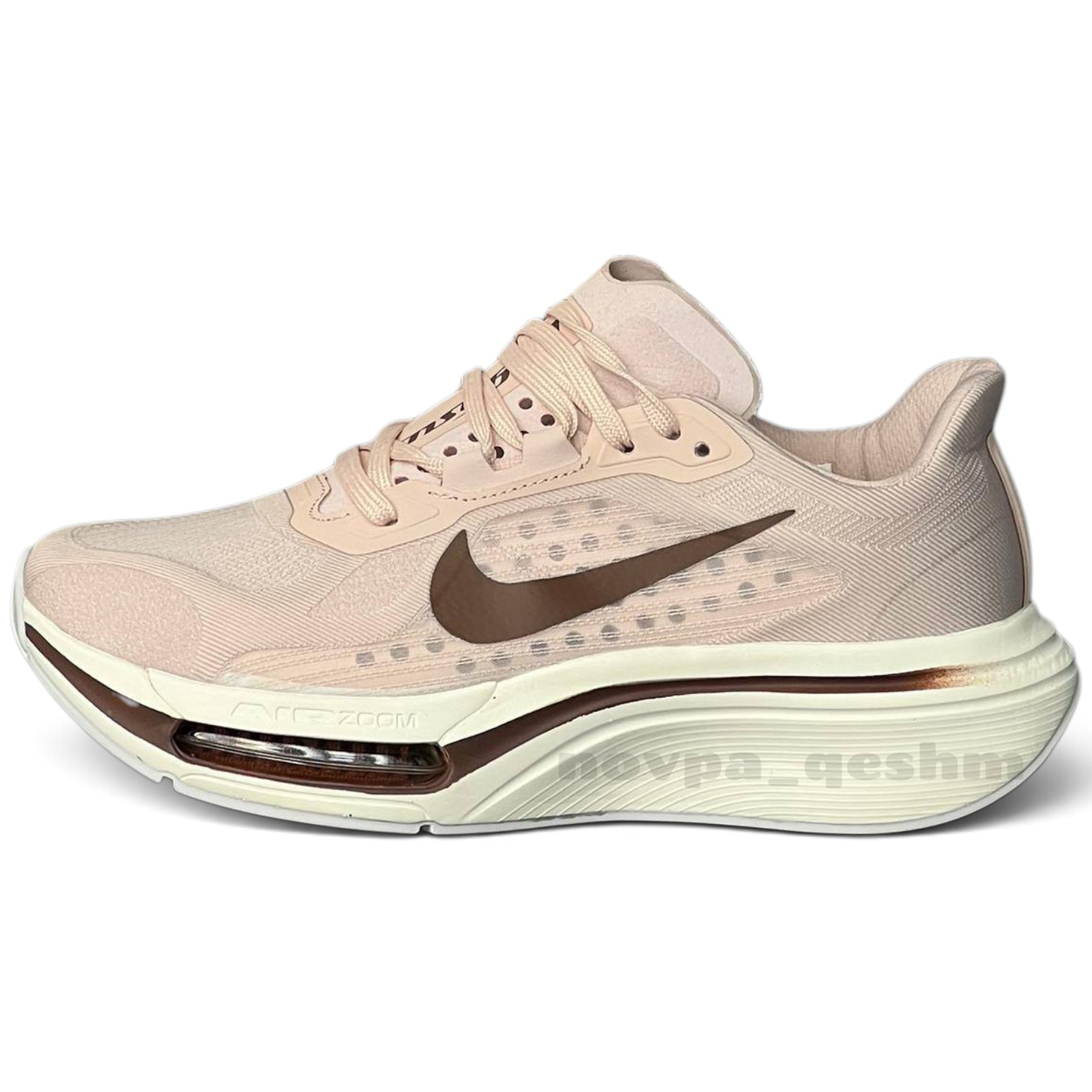 کفش کتونی زنانه نایک ایر زوم پگاسوس پرمیوم Nike Air Zoom Pegasus Premium کرم قهوه ای