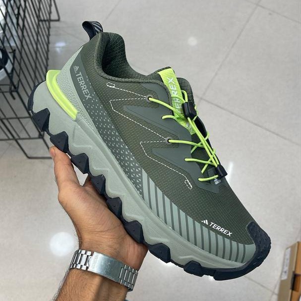 کفش کتونی مردانه آدیداس ترکس ضدآب Adidas TERREX X Goretex سبز
