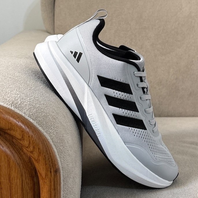 کفش کتونی مردانه آدیداس ران فالکون Adidas Runfalcon Running Shoes طوسی
