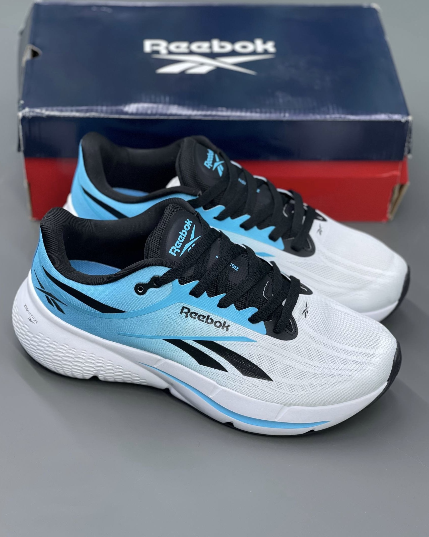 کفش کتونی مردانه ریباک زیگنیشن Reebok Zignition Running Shoes آبی سفید