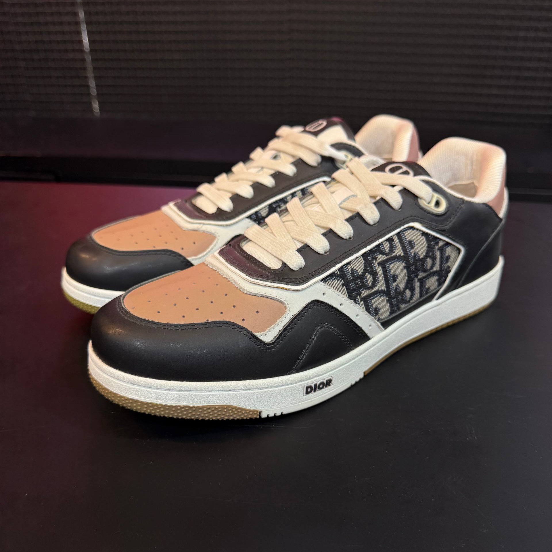 کفش کتونی مردانه دیور Dior B27 Uptown Low-Top مشکی