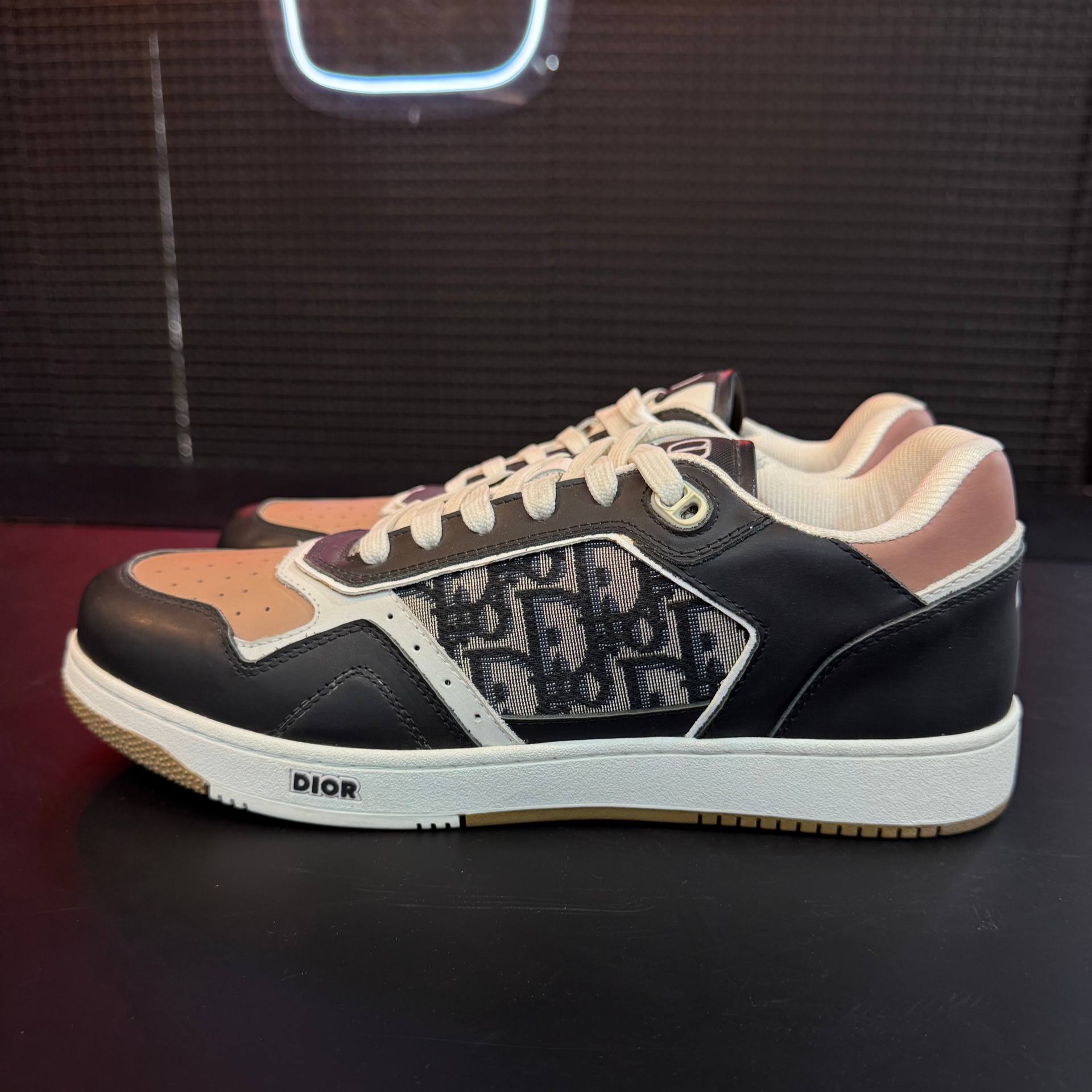 کفش کتونی مردانه دیور Dior B27 Uptown Low-Top مشکی