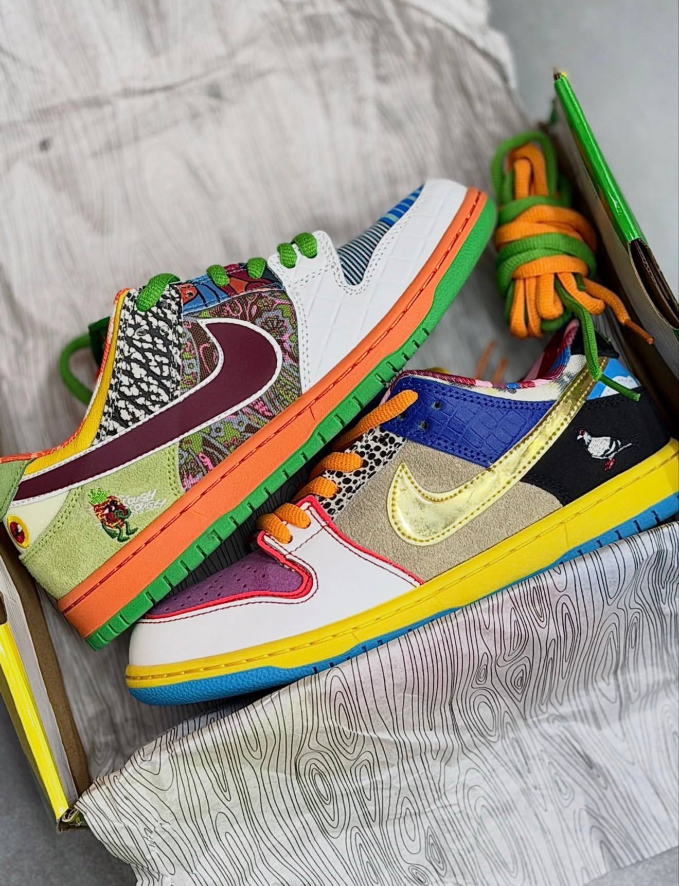 کفش کتونی نایک اس بی دانک لو لنگه به لنگه Nike SB Dunk Low The Paul