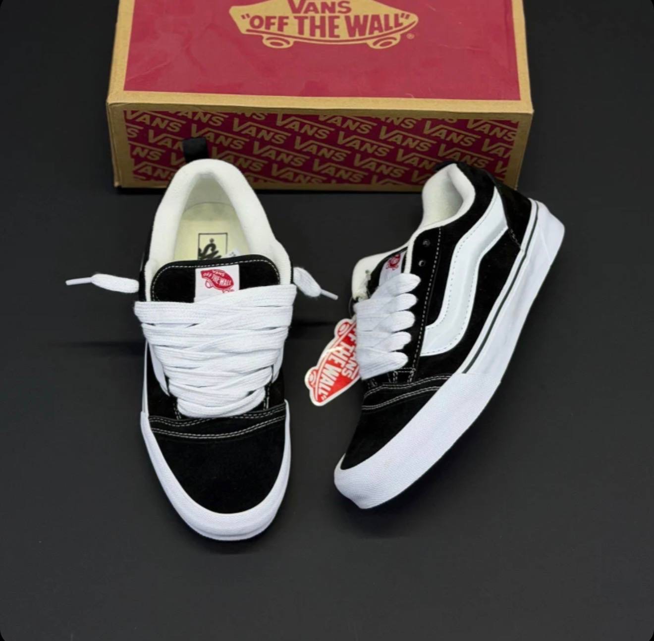 کتونی اسپرت ونس نیو اسکول Vans knu skool مشکی