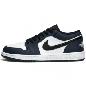 کفش کتونی زنانه و مردانه نایک ایر جردن 1 آرموری نیوی سرمه ای Nike Air Jordan 1 Armory Navy