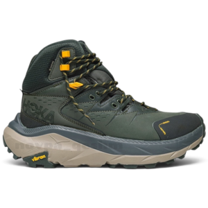 کفش کتونی ساقدار هوکا کاها 2 زیره ویبرام با رویه گورتکس ضدآب | HOKA Kaha 2 GTX GORE-TEX سبز