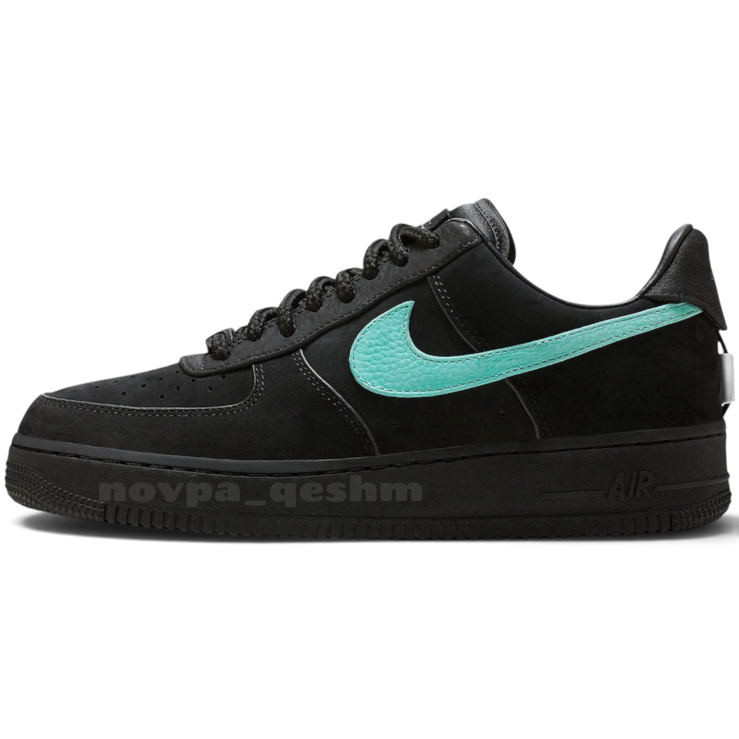 کفش کتونی سایز بزرگ نایک ایرفورس وان تیفانی Nike Air Force 1 X Tiffany مشکی سبز