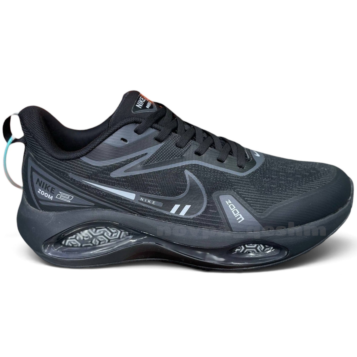 کفش کتونی مردانه نایک ایر زوم وینفلو وی 2 | Nike Air Zoom Winflo v2 تمام مشکی
